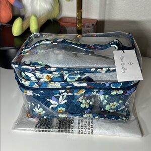 Vera Bradley 3 piece Cosmetic Bag Set